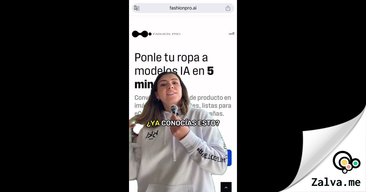 Tendencias de moda con IA