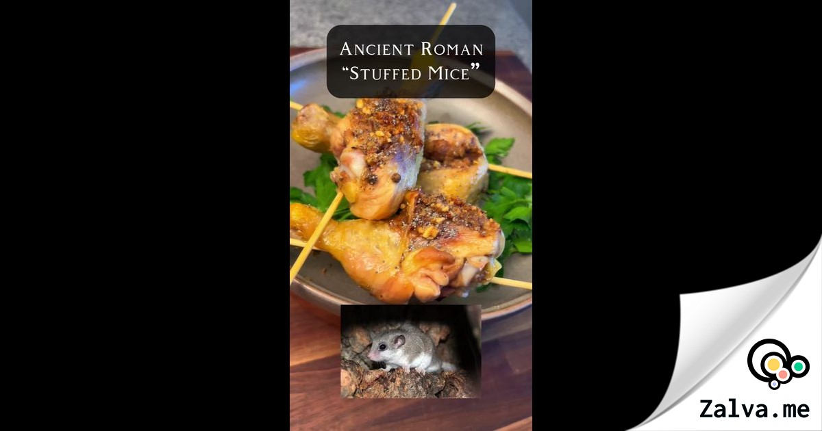 Receta Antigua de Ratones Romanos