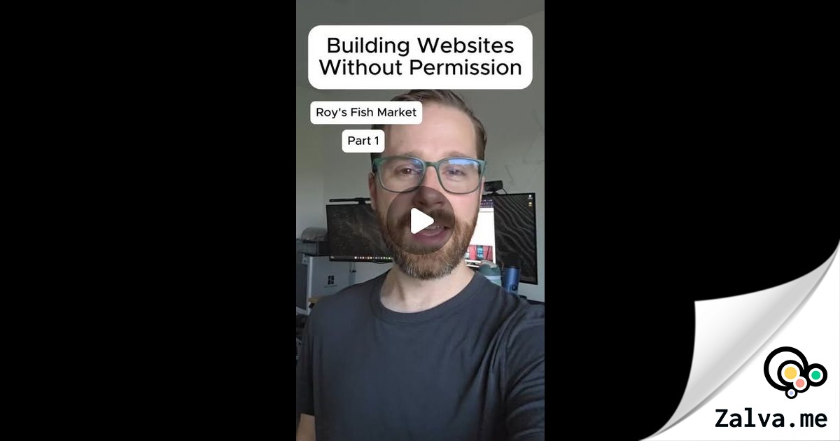 Creación de sitios web sin permiso